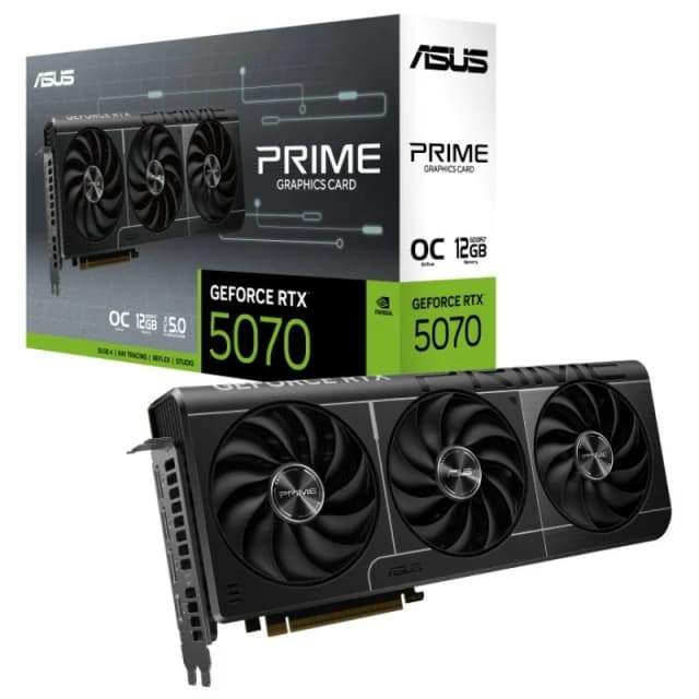 Imagen de ASUS PRIME GeForce RTX 5070 OC 12 GB GDDR7 en OfertitasTOP