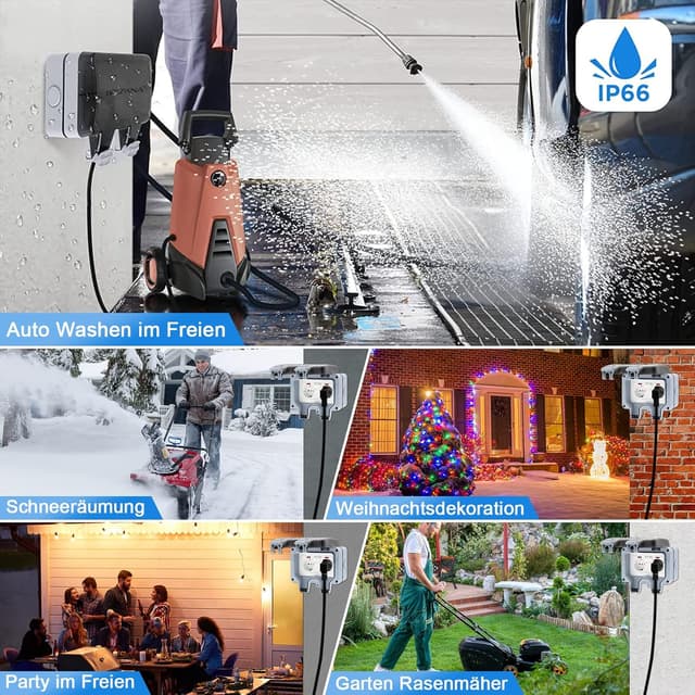 Thumbnail 4 de Außensteckdose IP66 mit Schalter 2,5 mm²