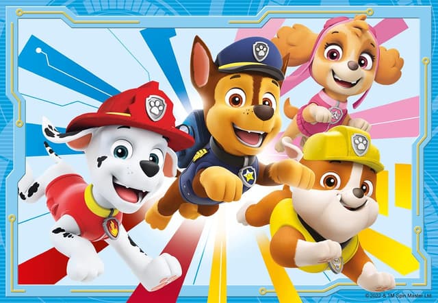 Detalle de Ravensburger Puzzle Paw Patrol 2x12 Pezzi per bambini da 3 anni, 26x18 cm