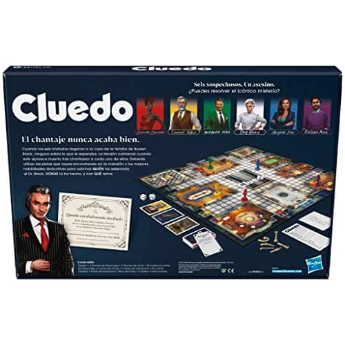 Thumbnail 5 de Hasbro Cluedo Rediseñado — Juego de mesa para 8+ 🎲