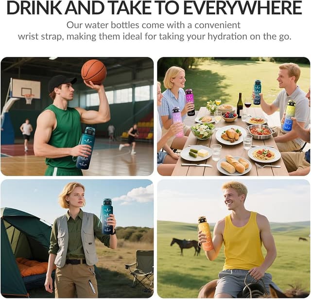 Thumbnail 6 de HoneyHolly Botella Agua 1,5 L deportiva 🚰