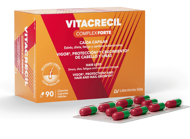 Detalle de Vitacrecil Complex Forte 90 Cápsulas 💊