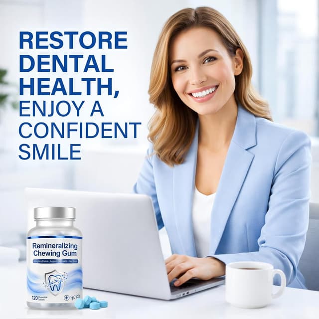 Thumbnail 1 de Remineralising Gum Hydroxyapatite 120 Tablets