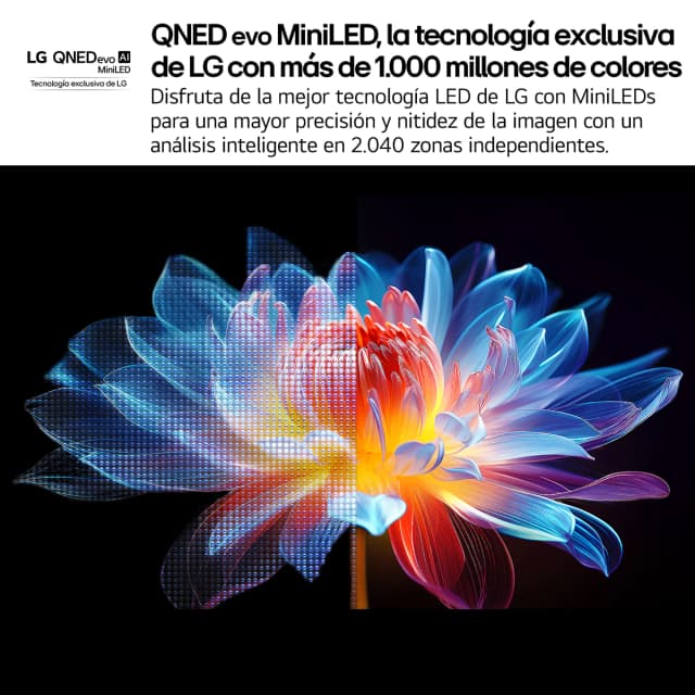 Detalle de LG 65QNED93A6A QNED 4K MiniLED AI