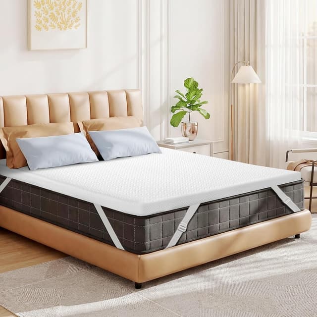 Detalle de Czpalo Gel Memory Foam Mattress Topper