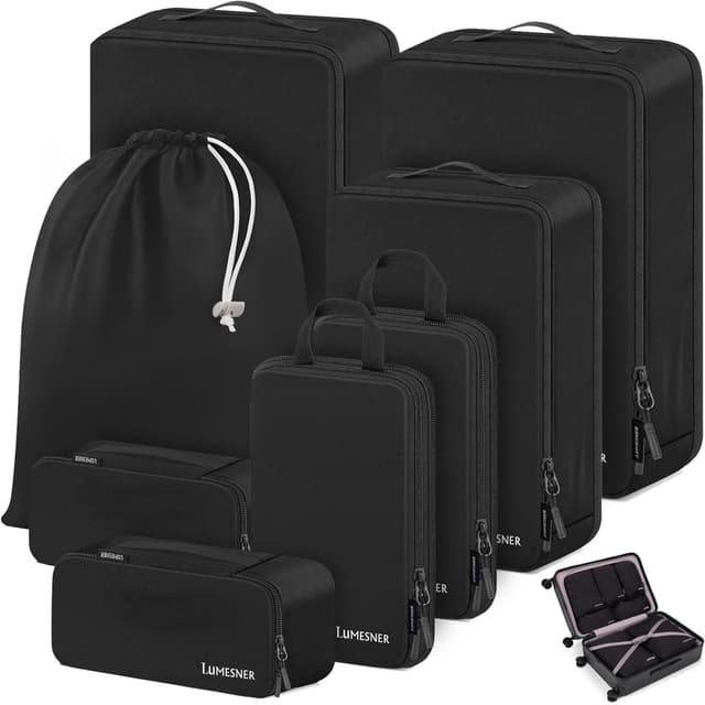 Detalle de Lumesner Compression Packing Cubes 8-piece