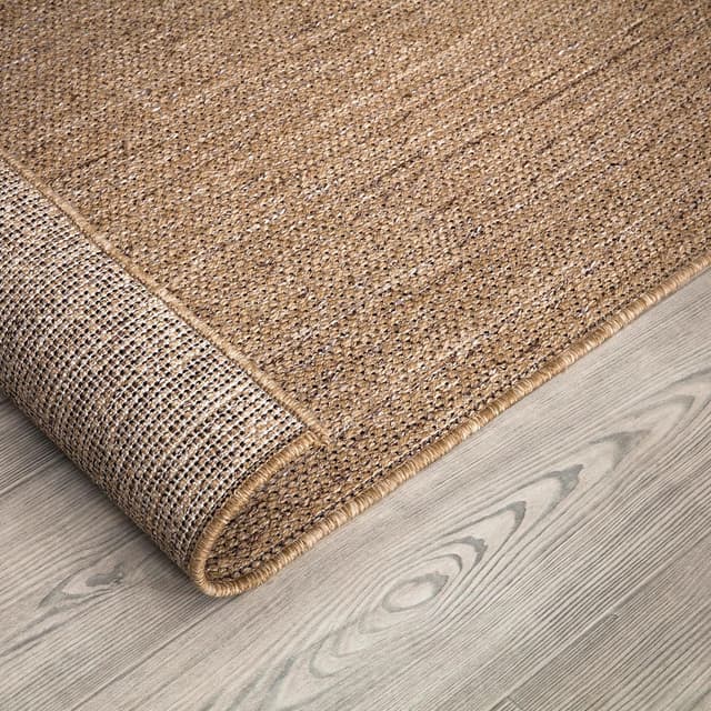 Thumbnail 6 de Paco Home Outdoor Teppich wetterfest 80x150 cm in Jute-Sisal-Optik (Beige 2)