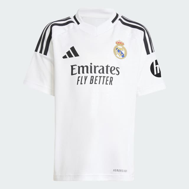 Detalle de Real Madrid 24/25 primera equipación adolescentes