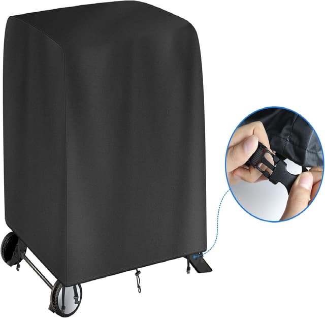 Detalle 2 de Dijia waterproof 420D Oxford Electric BBQ Cover for Ninja Woodfire Outdoor Grill & Stand (OG701UK) – Only Cover