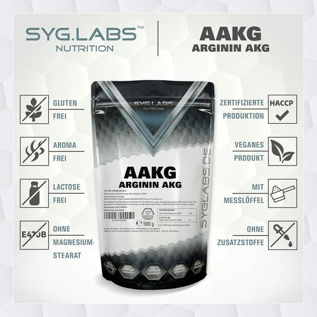 Thumbnail 5 de AAKG Arginin AKG Pulver 500g đ¶