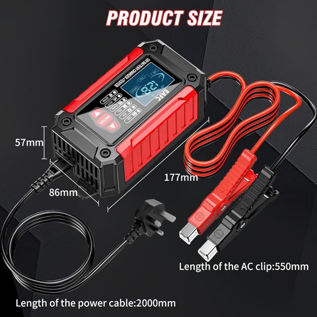 Thumbnail 6 de EAFC 12V 6A Smart Car Battery Tester
