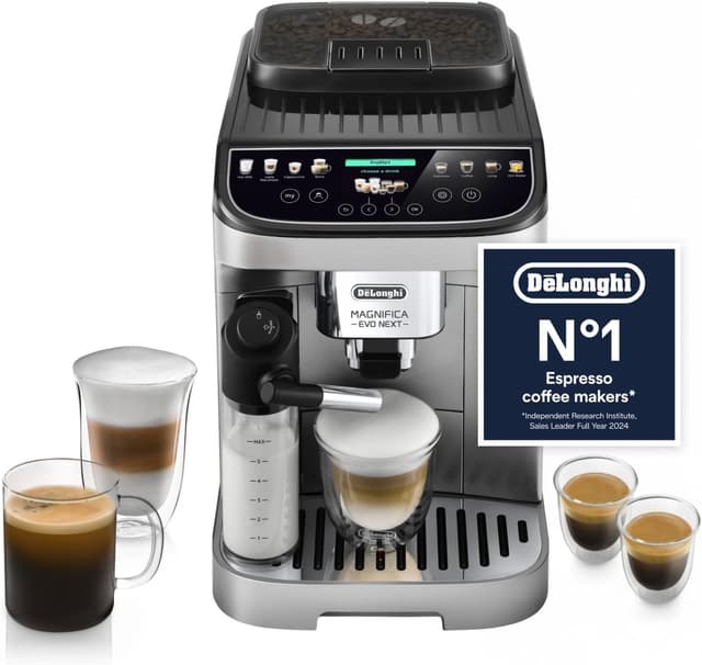 Detalle de De’Longhi Magnifica Evo Next Perfetto coffee machine