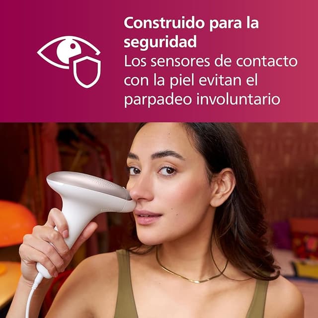 Detalle 1 de Philips Lumea Serie 7000: Depiladora IPL para Piel Suave