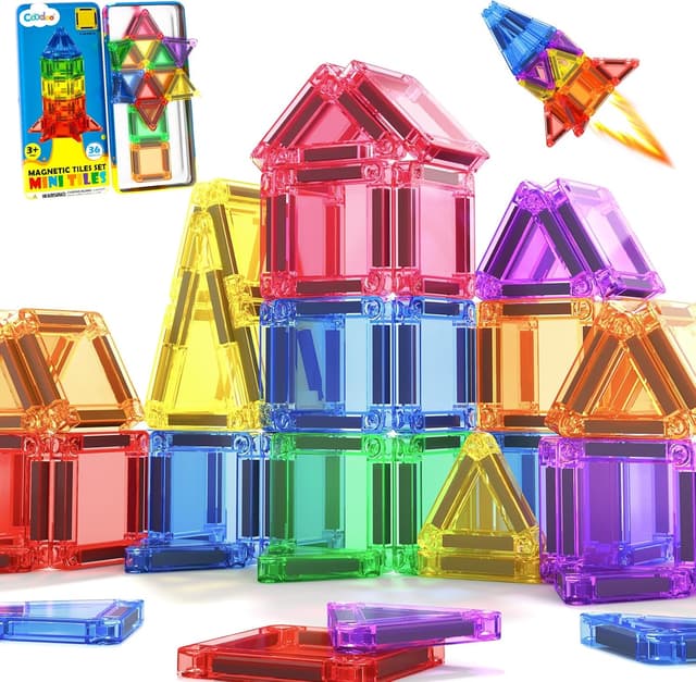 Imagen de Magnetic Tiles Set 3–8 Years Old Toys 🧩 en OfertitasTOP