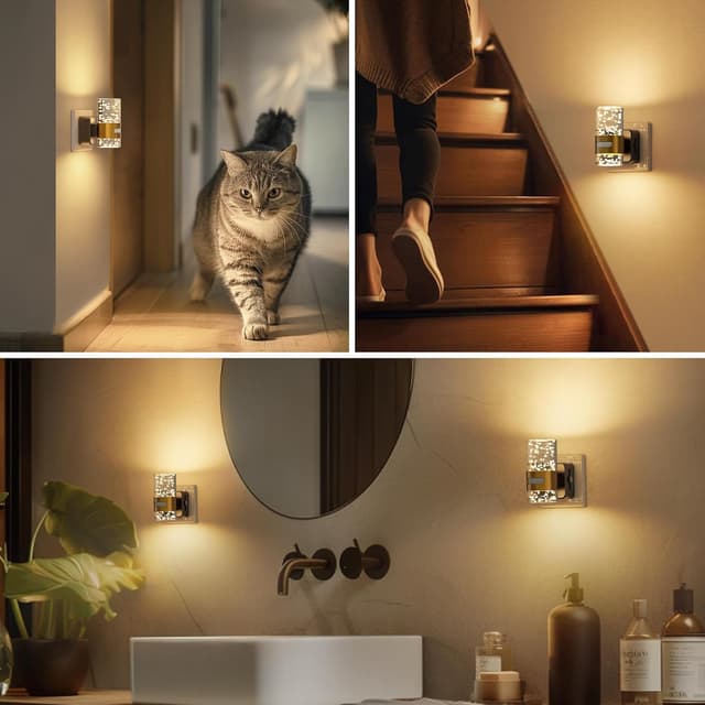 Detalle de LOHAS-LED Nachtlicht mit Bewegungsmelder 3000K