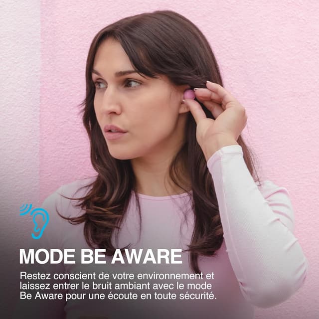 Detalle 2 de JLab Go Air Pop+ Écouteurs Bluetooth