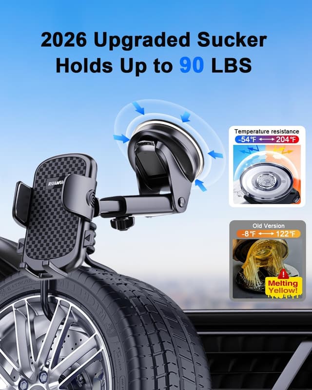 Thumbnail 5 de iPhone 16 Pro Max Car Phone Holder 2025