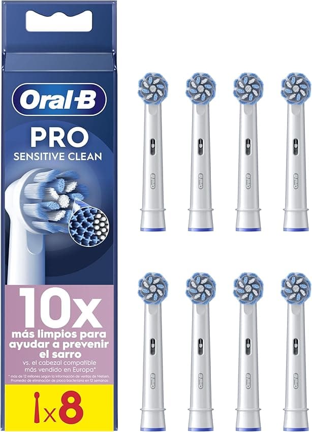 Imagen de Oral-B Pro Sensitive Clean - 8 Cabezales Originales 🦷 en OfertitasTOP