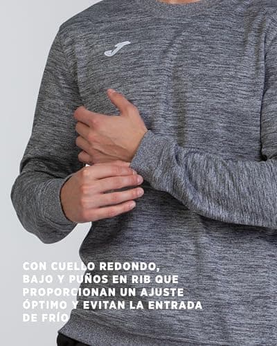 Thumbnail 1 de Joma Cairo Sudadera hombre 6XS, gris melange