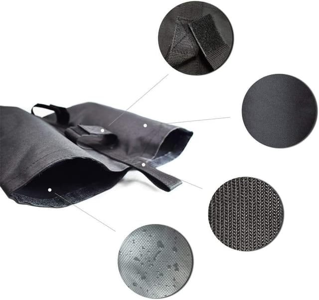 Detalle de Set di 4 sacchi di sabbia RIOGOO (11,3–13,6 kg ciascuno) per tendine pop-up e tende zavorrate