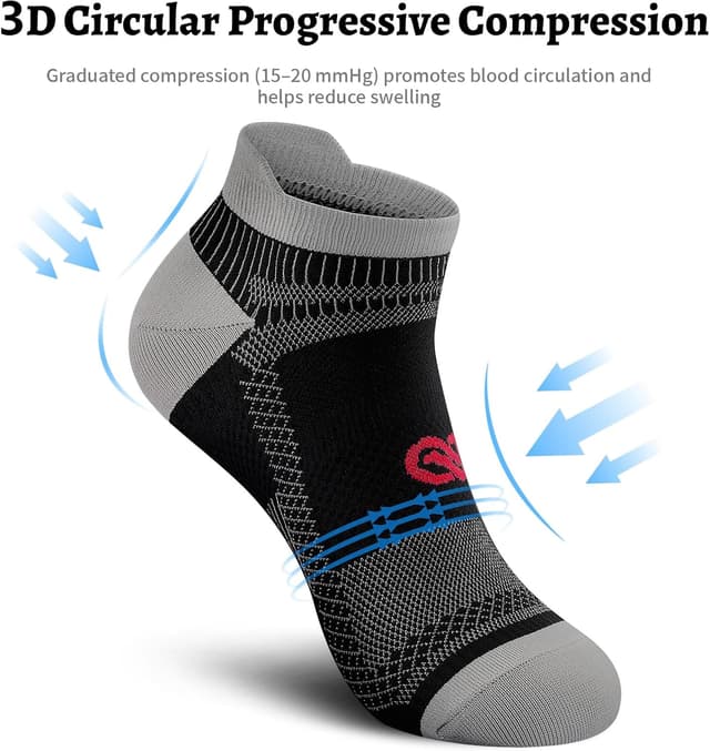 Detalle 2 de PAPLUS Ankle Compression Sock 15-20 mmHg