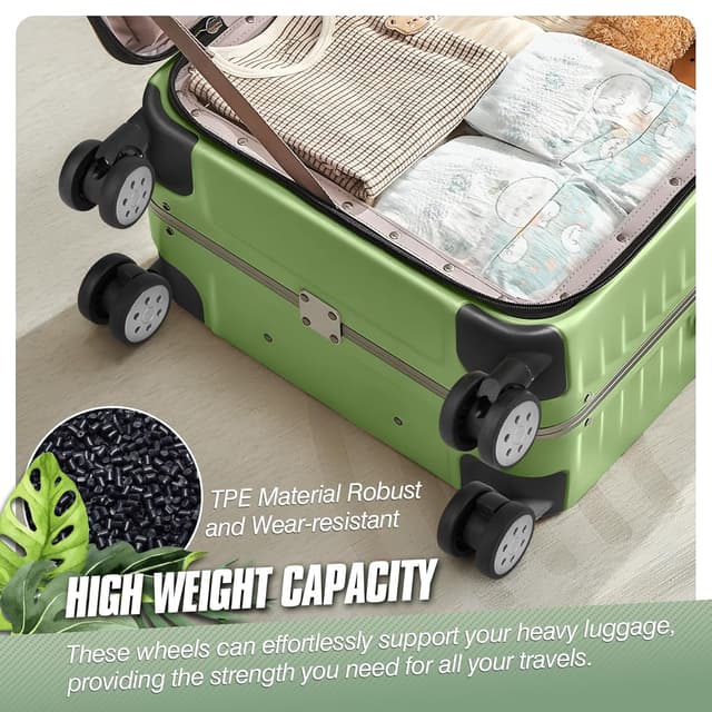 Thumbnail 4 de Vivikivi 8 PCS Suitcase Wheels Replacement Kit