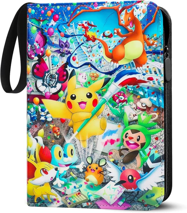 Thumbnail 6 de Pokémon Sammelalbum 50 Seiten, 400 Karten