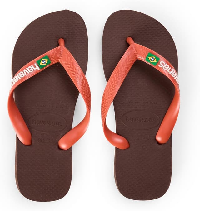 Detalle 2 de Havaianas Brasil Logo : tongs iconiques confortables, semelle antidérapante, unisexe
