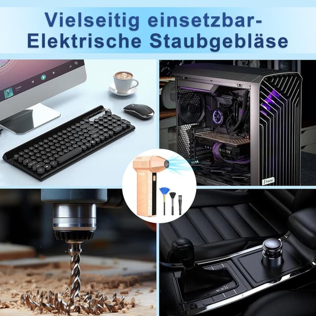 Thumbnail 4 de CCV Elektrische Staubgebläse 3000mAh