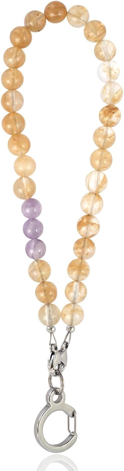 Detalle de YOYOL Kristall-Schlüsselanhänger Edelstahl 6,7 ft