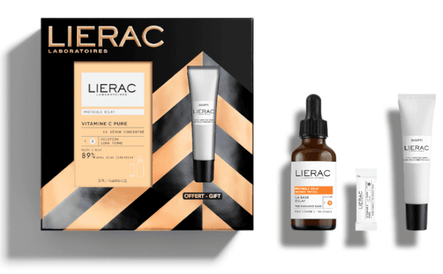 Detalle 2 de Lierac Protocolo Serum Vitamina C 30 ml + Diopti Ojeras 15 ml