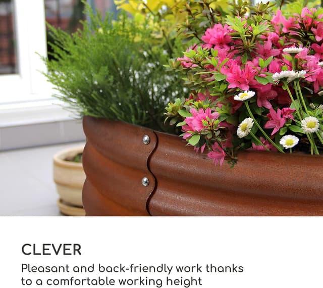 Thumbnail 2 de Blumfeldt Rust Grow Potager surélevé 100x60