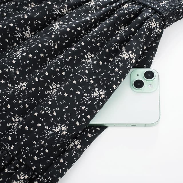 Thumbnail 4 de SCARLET DARKNESS Robe florale Ă bretelles longue đ