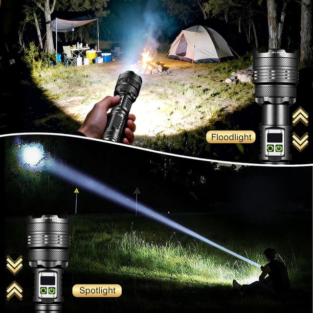 Detalle 2 de JAY-PARK Torches 1,000,000 lumens LED torch 🔦