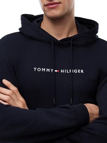 Detalle de Tommy Hilfiger Sudadera con capucha azul S