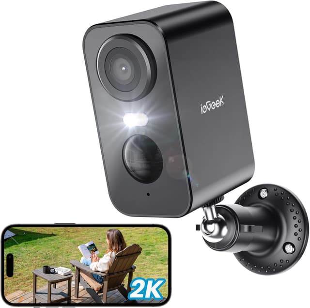 Detalle de ieGeek 2K Wireless Security Camera 2K