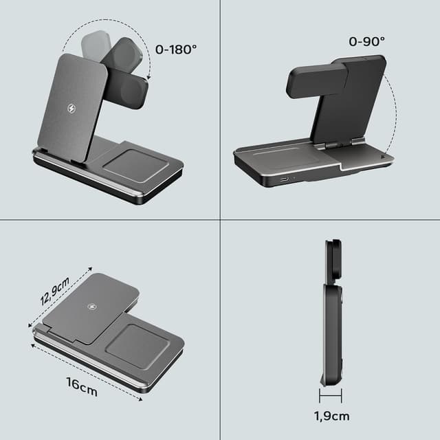 Detalle 2 de Eddibox 3 In 1 Ladestation 15W