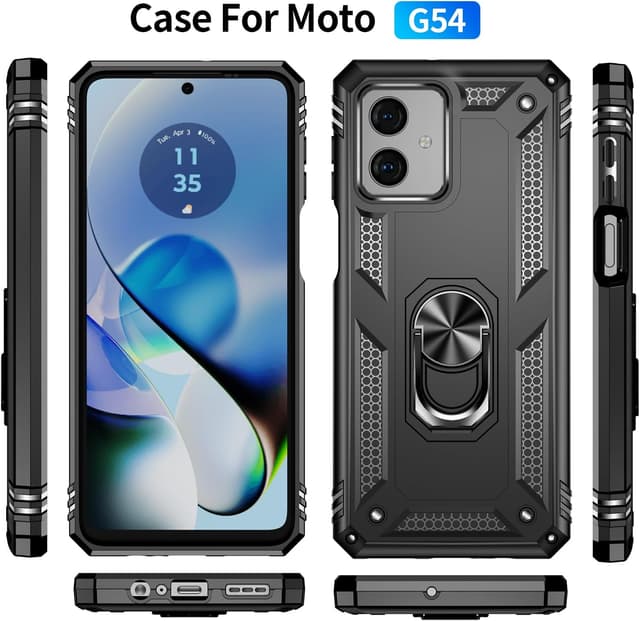 Detalle 2 de Pilaru Motorola G54 Case with Screen Protection