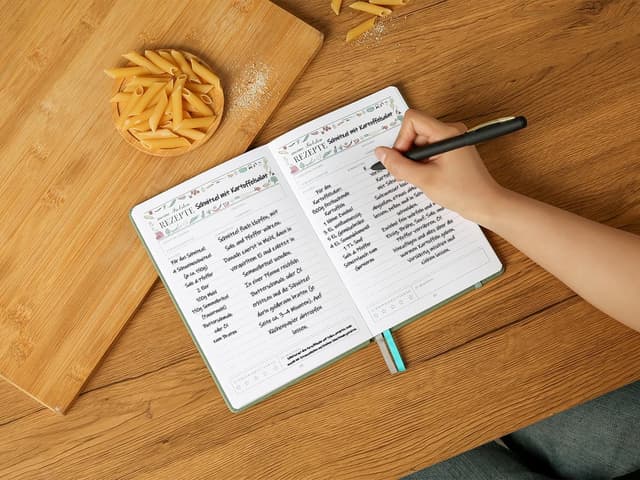 Thumbnail 6 de Rezeptbuch A5 Rosa 21 x 14,5 cm zum Selberschreiben