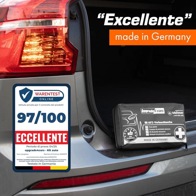 Thumbnail 1 de Upgrade4cars Kit di Pronto Soccorso 2026 Rosso