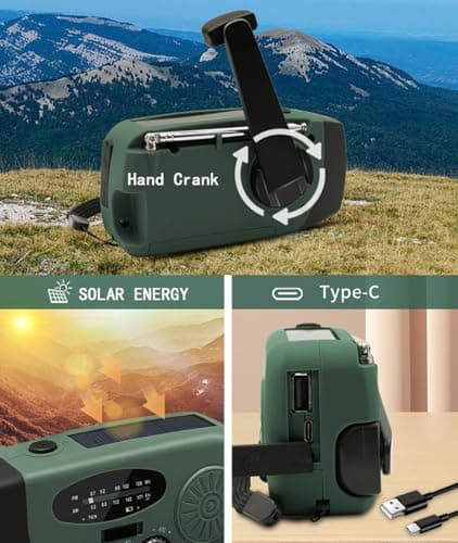 Thumbnail 4 de Mvdlinnds Radio Manivela 2000mAh