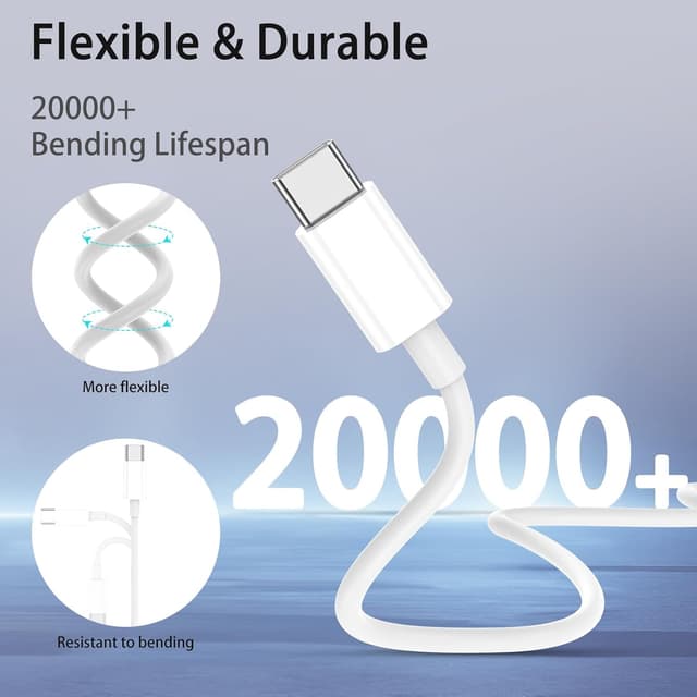 Thumbnail 4 de Car Carplay Cable 6ft USB A to USB‑C for iPhone