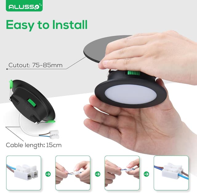 Thumbnail 5 de ALUSSO LED Downlight Ceiling 5W 350LM