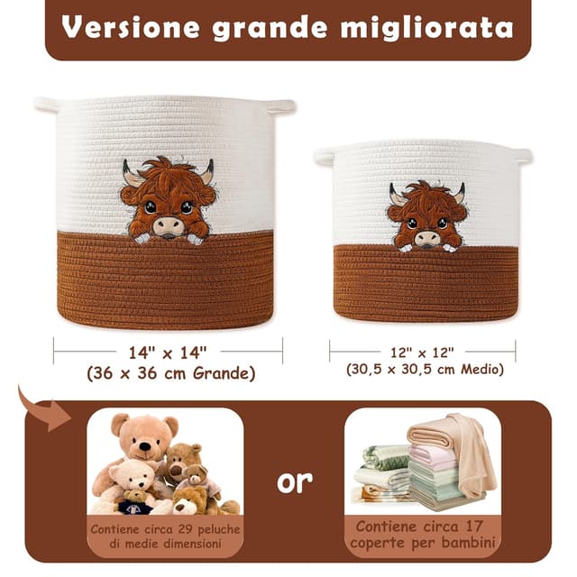 Detalle 2 de Aufbewahrungskorb Wickeltisch 36 x 36 cm