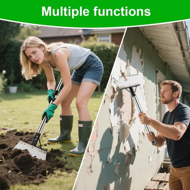 Thumbnail 5 de PVEGOS Multifunctional Garden Shovel