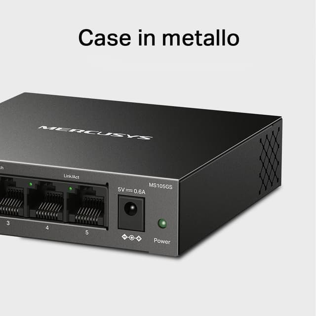 Thumbnail 4 de MERCUSYS MS105GS Switch Ethernet 5 porte 🖧