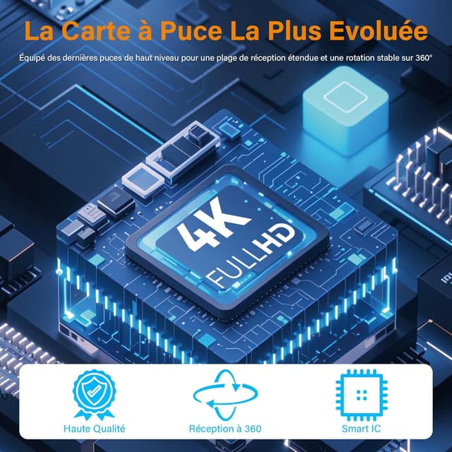 Thumbnail 4 de Antenne TV intérieure puissante réception 420 km