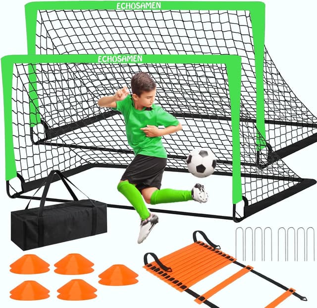 Detalle de Kids Soccer Goals 6 x 4 ft Set