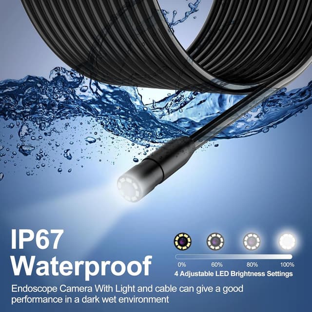 Thumbnail 5 de GlobalCrown Endoskopkamera 4,3" IPS