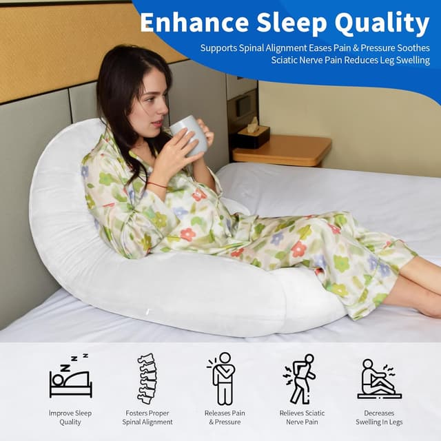 Thumbnail 5 de pozico Coussin de Grossesse U-Forme 130 cm